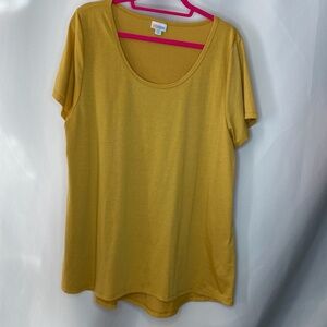 Mustard Yellow Classic Tunic, 2XL, NWT